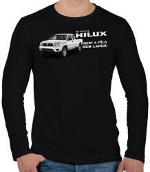 printfashion Terepjáró king - Férfi hosszú ujjú póló - Fekete (4671387)