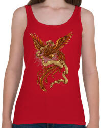 printfashion Főnix - Női atléta - Cseresznyepiros (363579)