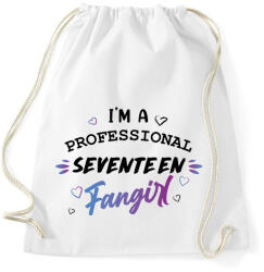 printfashion Fangirl - Seventeen - Sportzsák, Tornazsák - Fehér (7461033)