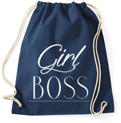 printfashion Női főnök - Sportzsák, Tornazsák - Sötétkék (258897)