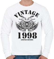 printfashion 1998 - Férfi pulóver - Fehér (6222633)