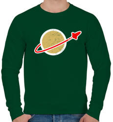 printfashion LEGO Space - Férfi pulóver - Sötétzöld (1149624)