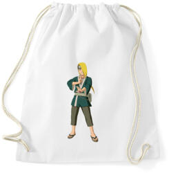 printfashion Deidara - Sportzsák, Tornazsák - Fehér (497284)