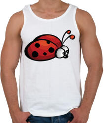 printfashion katicabogár - Férfi atléta - Fehér (16100133)