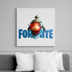 printfashion Fortnite hal - Vászonkép - Fehér (14477632)