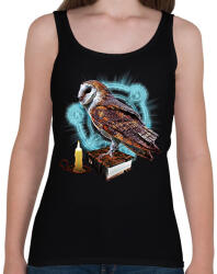 printfashion magic owl - Női atléta - Fekete (1756600)