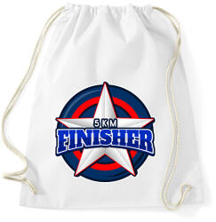 printfashion 5 KM FINISHER 2 - Sportzsák, Tornazsák - Fehér (9534069)