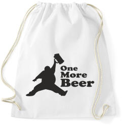 printfashion one more beer - Sportzsák, Tornazsák - Fehér (10983089)