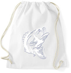 printfashion Hal/Fish - Sportzsák, Tornazsák - Fehér (11120643)