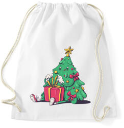 printfashion Karácsonyfa - Sportzsák, Tornazsák - Fehér (5627136)