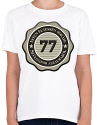 printfashion 77 - Gyerek póló - Fehér (7147562)
