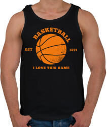 printfashion BASKETBALL - Férfi atléta - Fekete (2060373)