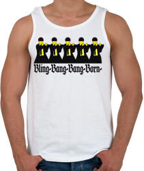 printfashion Mashle Bling-Bang-Bang-Born - Férfi atléta - Fehér (16580838)