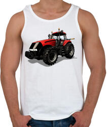 printfashion Traktor - Férfi atléta - Fehér (15574989)