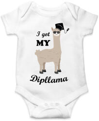 printfashion I got my dipllama - Baba Body - Fehér (6341670)