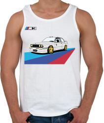 printfashion BMW M3 - Férfi atléta - Fehér (2241479)