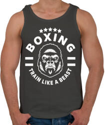 printfashion Train like a beast - Férfi atléta - Sötétszürke (2274144)