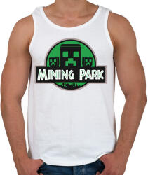 printfashion Mining Park - Férfi atléta - Fehér (5192166)