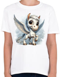 printfashion Táltos paripa - Gyerek póló - Fehér (15900026)