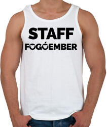 printfashion Fogóember Staff - Férfi atléta - Fehér (2154376)