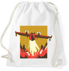 printfashion Légi oltás - Sportzsák, Tornazsák - Fehér (6247447)