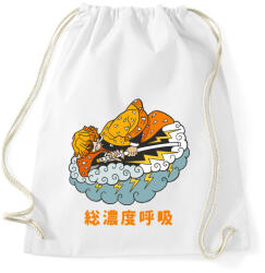 printfashion DS Tanjirou - Sportzsák, Tornazsák - Fehér (5130055)