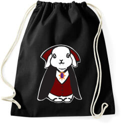 printfashion vámpír nyuszi - Sportzsák, Tornazsák - Fekete (14539198)