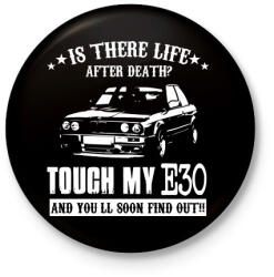 printfashion Élet a halál után - Kitűző, hűtőmágnes - Fekete (3100926)