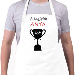 printfashion legjobb anya - Kötény - Fehér (4903313)