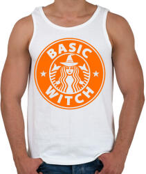 printfashion Átlagos boszorkány - Férfi atléta - Fehér (1831236)