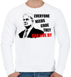 printfashion GIBS - Férfi pulóver - Fehér (2089549)