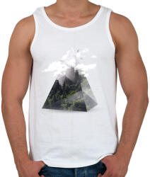 printfashion Triangle - Férfi atléta - Fehér (239743)