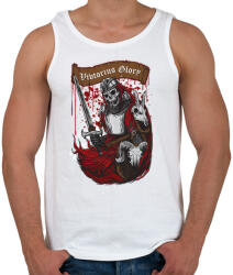 printfashion Dicsőséges győzelem - Férfi atléta - Fehér (42720)