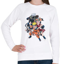 printfashion Naruto - Női pulóver - Fehér (2697221)