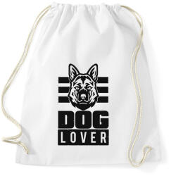 printfashion Dog Lover - Sportzsák, Tornazsák - Fehér (982476)