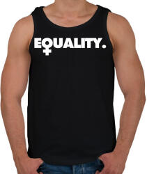 printfashion Equality - Férfi atléta - Fekete (4593797)