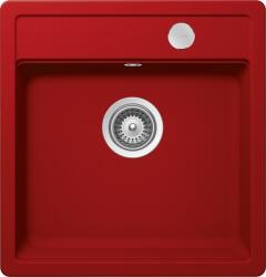 SCHOCK Mono N-100S Rouge/piros Cristadur gránit mosogatótálca