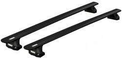 Thule Tetőcsomagtartó Fiat Doblo Van 2010-2022, Thule Wingbar Evo Black, fixpontos - buzzrack