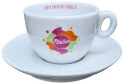 Etolia cesti ceramice espresso cu farfurii 6 buc