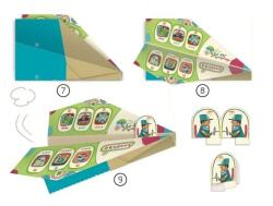 DJECO Puzzle cu avion Origami (DJ08760)