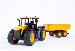 FLEG JCB Fastrac 4220 1:16 távirányítós traktor billenős pótkocsival