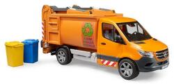 BRUDER Városi szemeteskocsi Mercedes-Benz Sprinter - 02682 1: 16