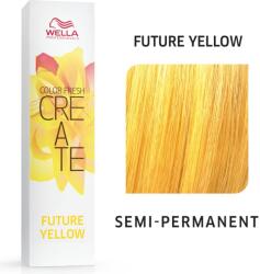 Wella Color Fresh Create 60 ml félig tartós hajfesték Future Yellow