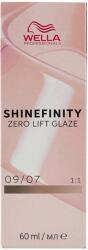 Wella Shinefinity Zero Lift Glaze 60 ml demi-permanent szín 09/07 Very Light Blonde Natural Brown