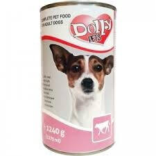 Dolly Adult borjúhússal konzerv 12x1240g - pegazusallatpatika