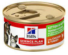 Hill's Science Plan Feline Kitten Mousse Konzerv 85g - pegazusallatpatika