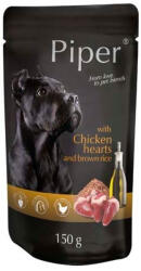 Dolina Noteci Adult Chicken Heart & Brown Rice (csirkemáj-barna rizs) alutasakos eledel 10x150g - pegazusallatpatika