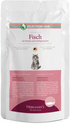 Herrmanns Halas menü macskáknak 96% hal és garnélarák tartalommal 100g - pegazusallatpatika