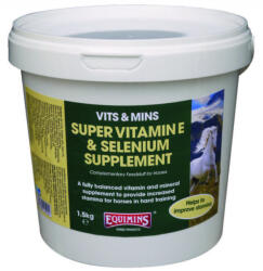 Equimins Super Vitamin E & Selenium - Szuper E-vitamin és szelén 1, 5kg