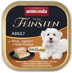 Animonda Vom Feinsten Gourmet marha-joghurt-zabpehely 22x150g alutálkás(82665) - pegazusallatpatika